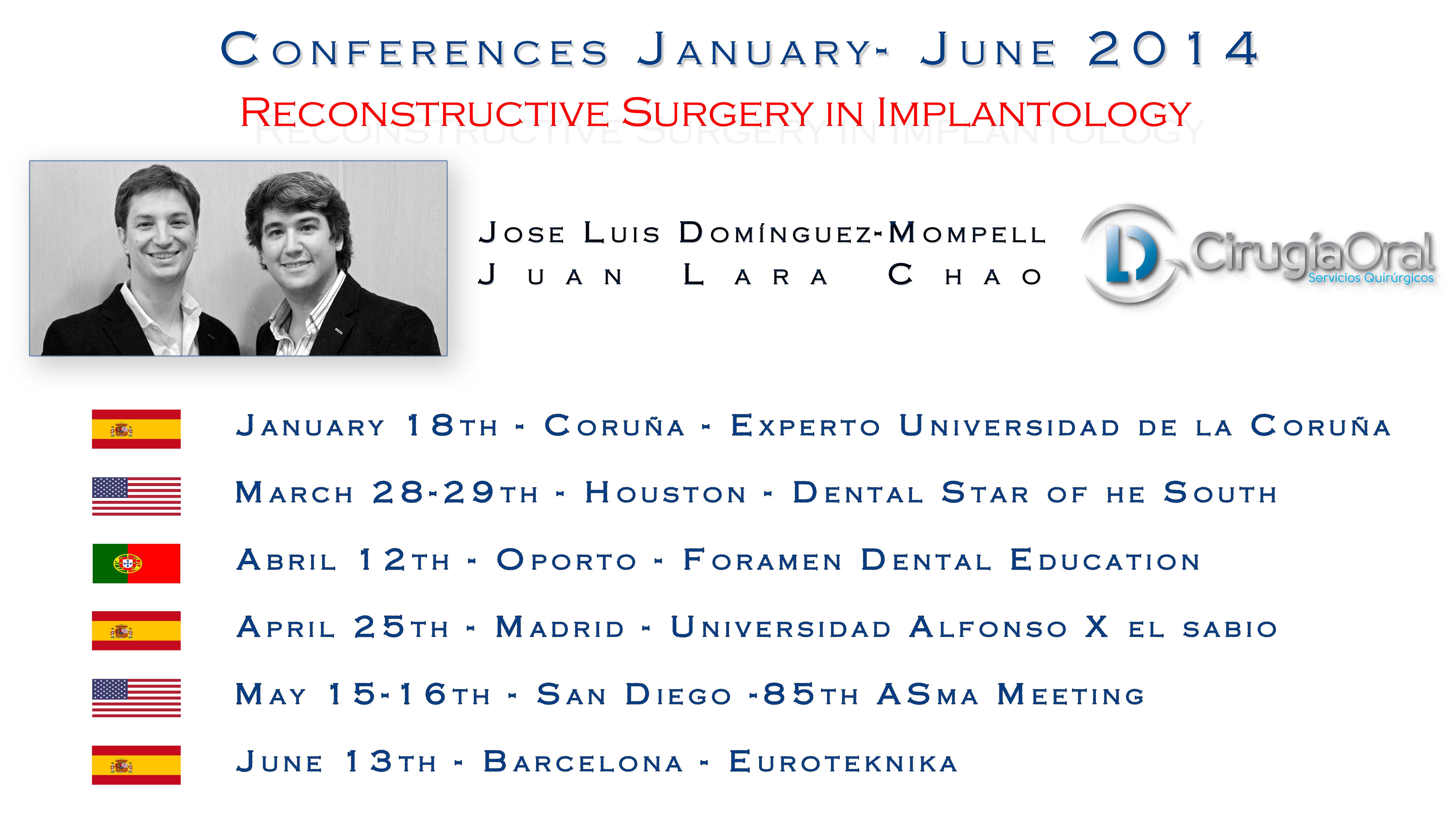 upcoming oral surgery talks
